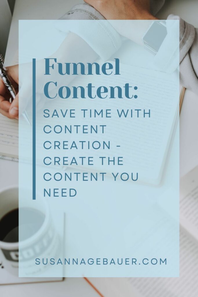 Do you know why your content creation needs to focus more on creating funnel content? Content that is directly created with one stage in your marketing funnel in mind? The answer is simply that you will achieve more with less effort. Sales funnel content does not need more content but more targeted content that serves a purpose.
Let me tell you how you can achieve more with your content!