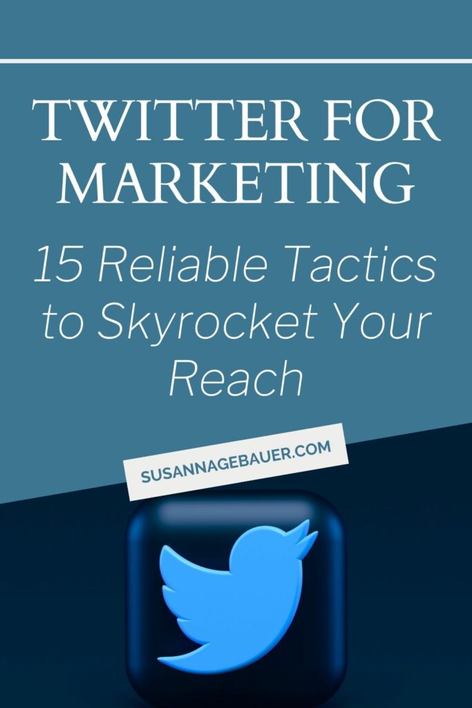 Do you want to use Twitter for marketing? Then you have to know about a couple of Twitter marketing tactics you can combine for more impact. You can combine tweets for the various twitter for marketing tactics to fill your tweet schedule, increase engagement and boost your reach on Twitter.