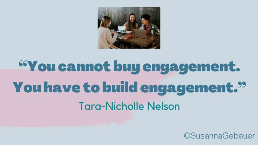 quote cannot buy engagement