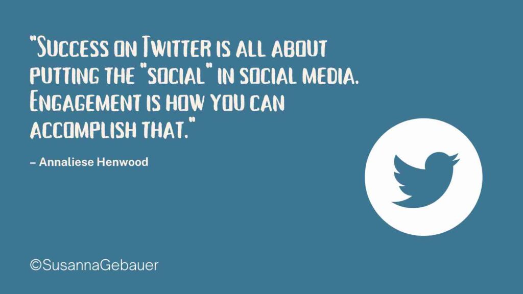 quote success on twitter social